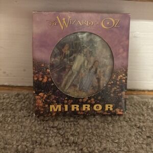 1998 Wizard Of Oz Characters Warner Bros 3 Inch Compact Mirror In Box